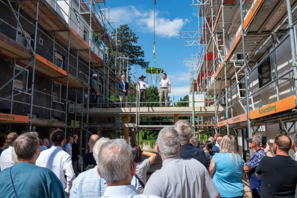 caitas-richtfest-juli-2026 Eine Kooperation mit der SonneWindWende nimmt Gestalt an